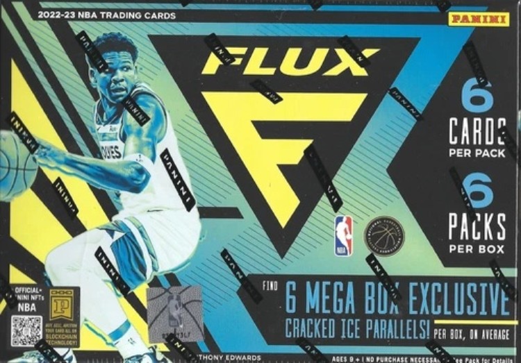 2022-23 パニーニ FLUX バスケットボール シールド メガボックス 6パック クラックドアイス パラレル 6枚|トレーディングカード ラフテル