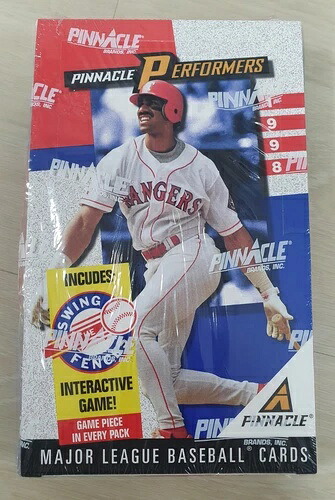 1998年 ピナクルパフォーマーズ ベースボール MLB ホビーボックス 24パック 工場未開封｜トレーディングカード　ラフテル