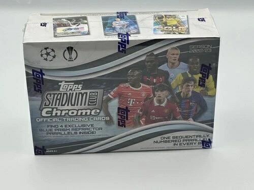 2022-23 Topps スタジアム クラブ クローム UEFA サッカー ジャイアント ボックス 未開封｜トレーディングカード　ラフテル