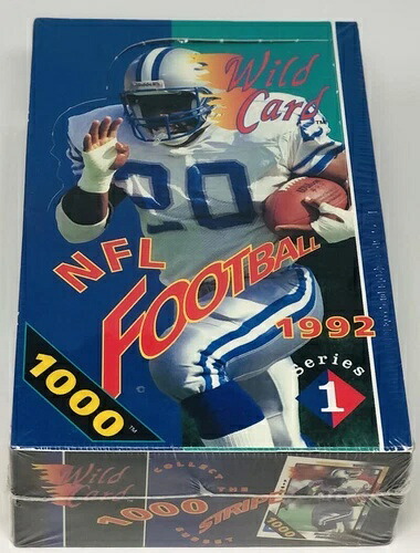 1992 ワイルドカード シリーズ 1 フットボール ボックス｜トレーディングカード　ラフテル