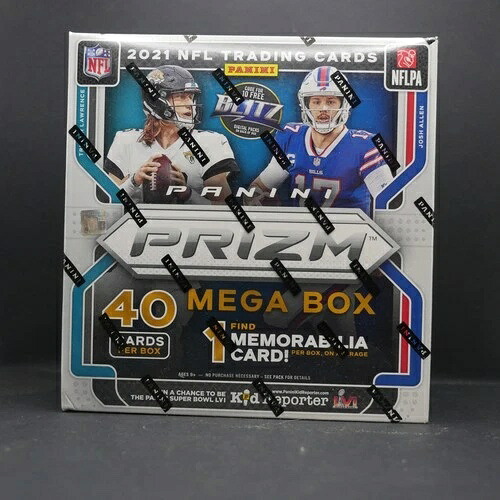 2021 パニーニ プリズム NFL フットボール メガボックス ネオングリーン パルサー RC 1 MEM! 未開封｜トレーディングカード　ラフテル