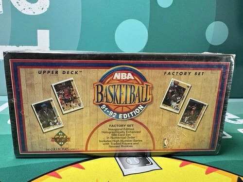 アッパーデッキ NBA バスケットボール 91-92 エディション 工場未開封 500枚カードボックス 初回セット｜トレーディングカード　ラフテル