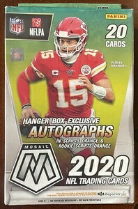 2020年 パニーニ NFL モザイク フットボール「ハンガー」ボックス - 未開封/未開封 - 送料無料｜トレーディングカード　ラフテル