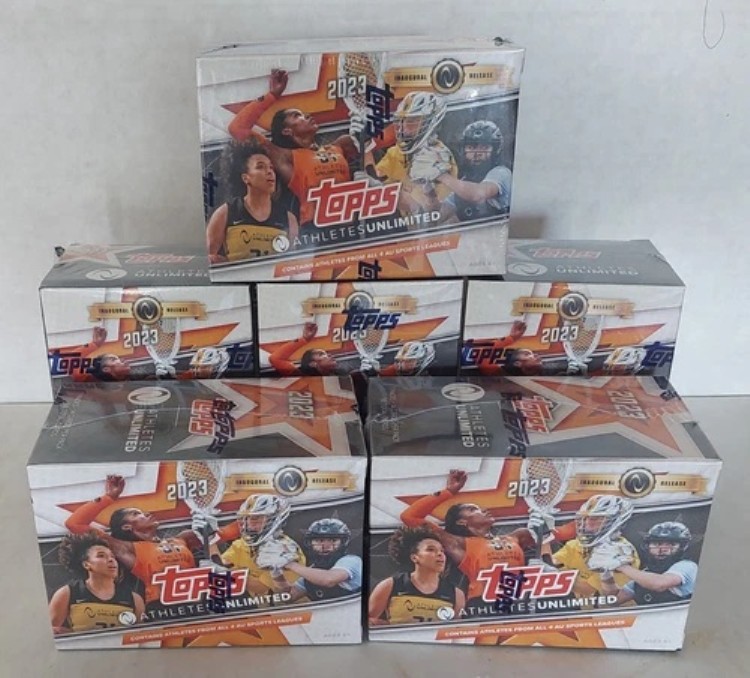 2023 Topps Athletes Unlimite ファクトリーシール ブラスターボックス 6個セット 初回限定版｜トレーディングカード　ラフテル