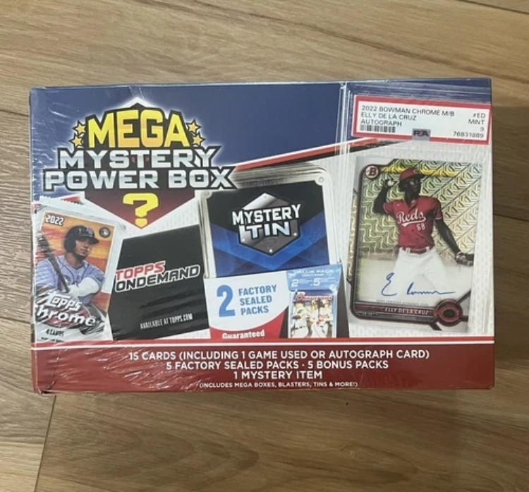 メガミステリーパワーボックス MJホールディングス 野球 新品 工場未開封 パック入り｜トレーディングカード　ラフテル