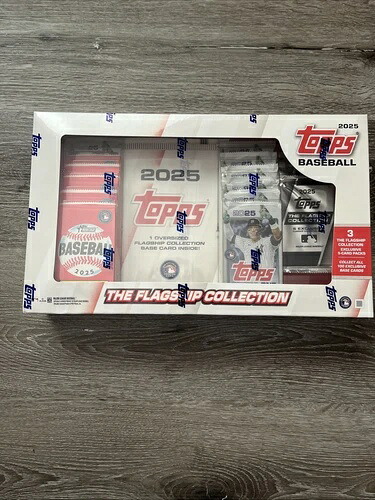 2025 Topps ベースボール フラッグシップコレクション ファクトリーシールボックス ボーナスパック｜トレーディングカード　ラフテル