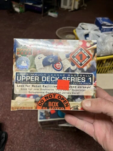 2003 Upper Deck シリーズ 1 ベースボール 小売限定 ブラスターボックス 工場未開封｜トレーディングカード　ラフテル