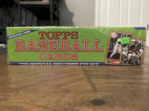 1987 Topps ベースボール オフィシャル ファクトリーシール コンプリートセット - 792枚｜トレーディングカード　ラフテル