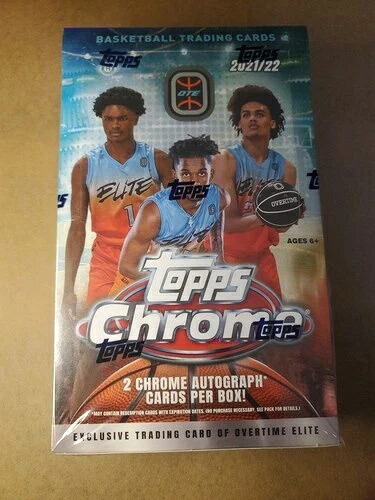 2021-22 Topps Chrome OTE オーバータイム エリート バスケットボール ホビーボックス 未開封｜トレーディングカード　ラフテル