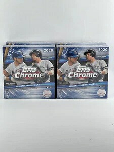 2020 Topps Chrome Baseball Mega Box（工場封印、X線屈折計付き）｜トレーディングカード　ラフテル