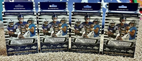 2023 Topps コンポジット NFL フットボール ハンガーボックス 4箱セット 新品 工場未開封｜トレーディングカード　ラフテル