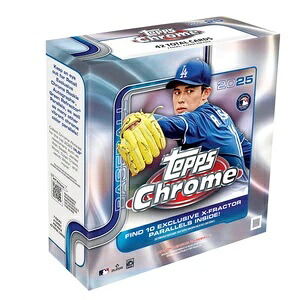 2025 Topps Chrome - 野球 - メガボックス（工場未開封）｜トレーディングカード　ラフテル