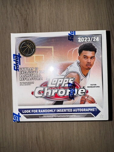 2023-24 Topps Chrome NBA バスケットボール 工場未開封 メガモンスターボックス｜トレーディングカード　ラフテル