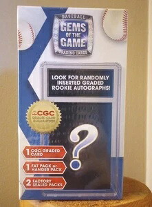 大谷選手? 野球カード 未開封ボックス グレーディング済みカード 2パック&ファットハンガー1枚|トレーディングカード ラフテル