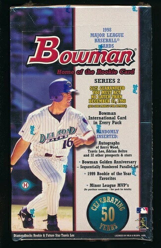 1998年 ボウマン シリーズ2 野球 工場未開封 ホビーボックス 送料無料|トレーディングカード ラフテル