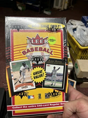 2002年 Fleer MLB トレーディングカード（未開封ボックス入り）｜トレーディングカード　ラフテル