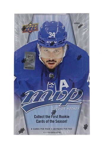 2023-24 NHL アッパーデッキ MVP ホッケー ファクトリーシール ホビーボックス 160枚入り｜トレーディングカード　ラフテル