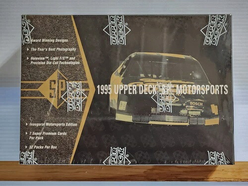 1995年 Upper Deck SP Motorsports 工場未開封ボックス 購入ごとにHOF AUTO Wをボーナスとしてプレゼント｜トレーディングカード　ラフテル