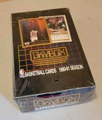 1990-91 SKYBOX バスケットボール シリーズ1 工場未開封ボックス - 36パック｜トレーディングカード　ラフテル