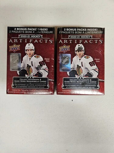 2020/21 Upper Deck Artifacts 工場未開封 ブラスターボックス Lafreniere RC 2個セット｜トレーディングカード　ラフテル