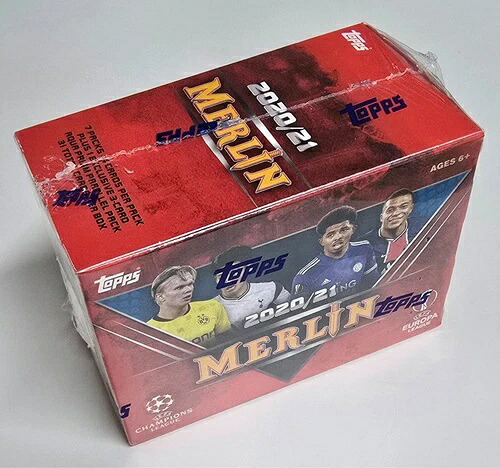 2020/21 Topps Merlin UEFA Champions League Blaster Box 未開封 説明を見る|トレーディングカード ラフテル