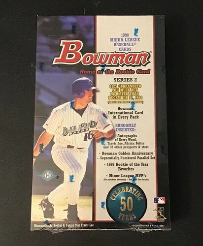 1998年 ボウマン ベースボール シリーズ2 24パック 未開封 ホビー工場密封ワックスボックス｜トレーディングカード　ラフテル