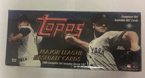 1999 Topps ファクトリーベースボールセット 工場未開封 ホビーボックスセット｜トレーディングカード　ラフテル