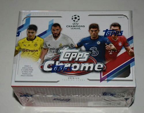 2020-21 Topps Chrome UEFAチャンピオンズリーグ サッカー リテール ブラスターボックス - 未開封｜トレーディングカード　ラフテル 77,000円