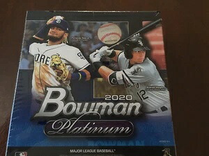 TOPPS 2020 ボウマン プラチナ メガボックス MLB ベースボールカード 未開封ボックス｜トレーディングカード　ラフテル