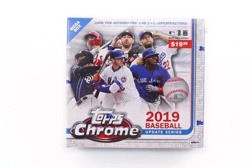 2019 Topps Chrome Update Series ベースボール メガボックス 工場未開封｜トレーディングカード　ラフテル
