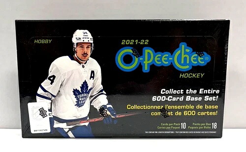 2021-22 O-Pee-Chee OPC ホッケー 工場未開封 ホビーボックス｜トレーディングカード　ラフテル