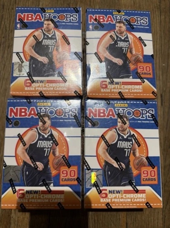 2024-25 パニーニ NBA フープス バスケットボール ファクトリーシール ブラスターボックス 90枚入り トレーディングカード｜トレーディングカード　ラフテル