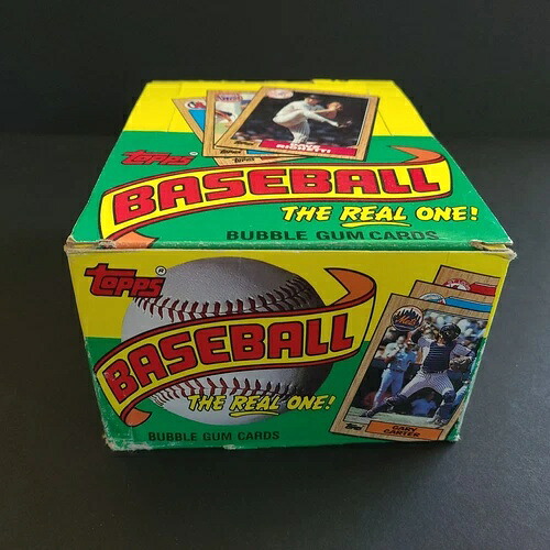 1987 Topps ベースボールトレーディングカード ワックスボックス - 36 個入りワックスパック｜トレーディングカード　ラフテル
