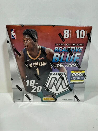 2019 Panini Mosaic Mega Box Reactive Blue Prizm バスケットボール 未開封｜トレーディングカード　ラフテル