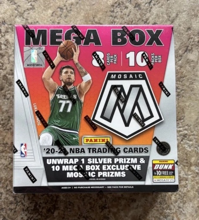 2020-21 パニーニ モザイク - NBA バスケットボール - 密封メガボックス リアクティブ ブルー エドワーズ｜トレーディングカード　ラフテル