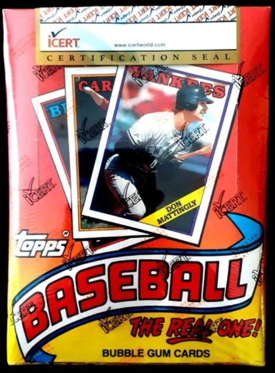 1988 Topps 野球 未開封ボックス (36パック入り) ICERT認定 MLB 96804｜トレーディングカード　ラフテル 77,000円