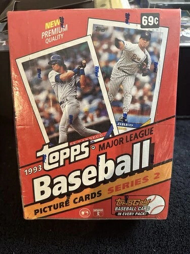 1993 Topps シリーズ2 未開封 ホビーボックス 野球｜トレーディングカード　ラフテル