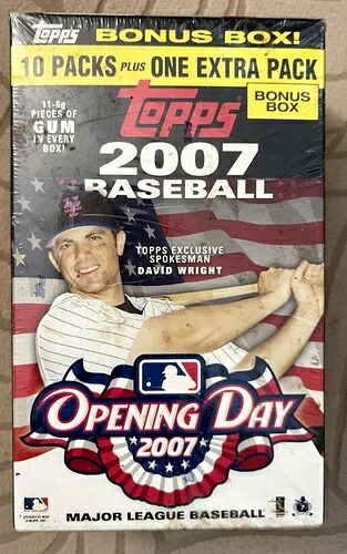 2007 Topps MLB 開幕戦 ボーナス 未開封ボックス|トレーディングカード ラフテル