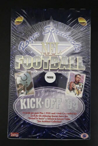 1994年 ロジャー・ストーバックのNFLフットボールキックオフ 密封ボックス *パッカーズ｜トレーディングカード　ラフテル