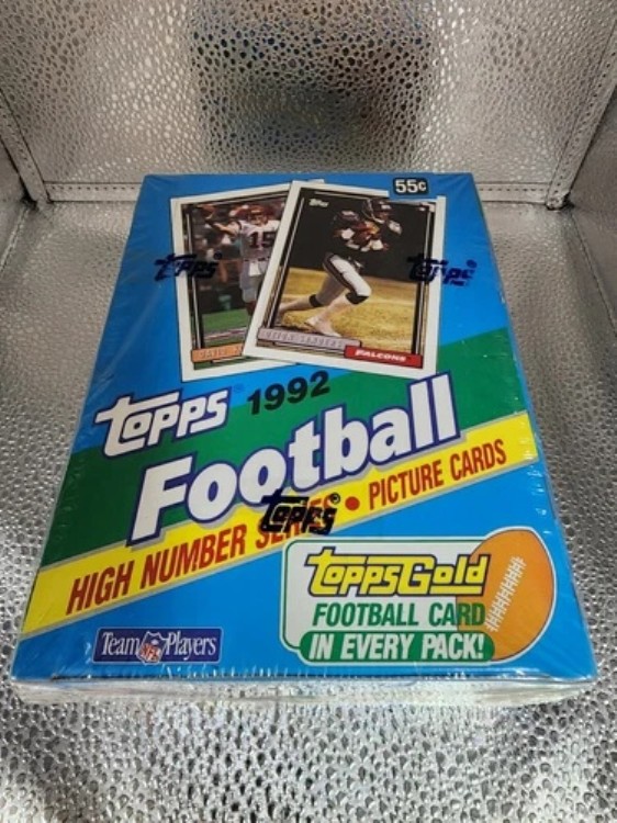 1992 Topps Football High Number Series Box 36パック 工場未開封 新品｜トレーディングカード　ラフテル