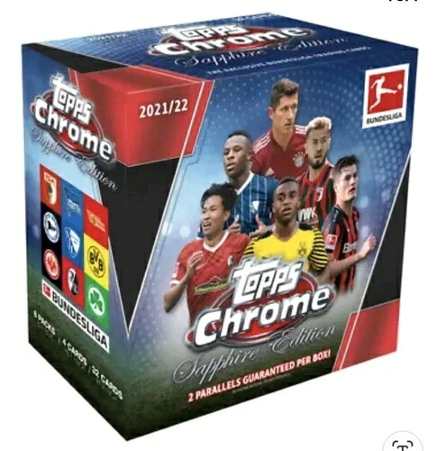 2021-22 2021/22 Topps Chrome ブンデスリーガ サッカー サファイア 新品未開封ボックス *手持ち*｜トレーディングカード　ラフテル