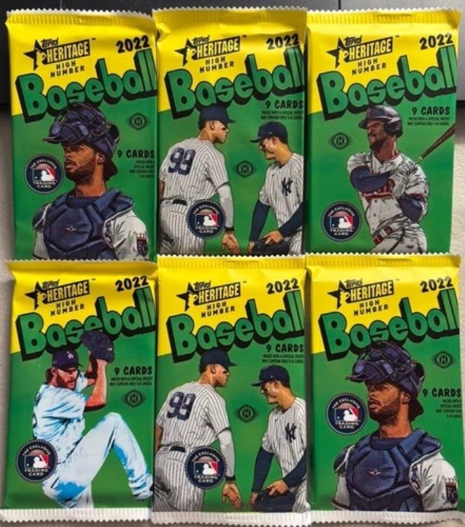 2022 TOPPS ヘリテージ ベースボール ハイナンバー 6 未開封 ホビー PAX WITT ABRAMS SSP !｜トレーディングカード　ラフテル