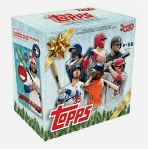 2020 Topps ホリデー メガボックス 未開封 MLB ベースボール、レリック、オートグラフ、またはオートレリック｜トレーディングカード　ラフテル