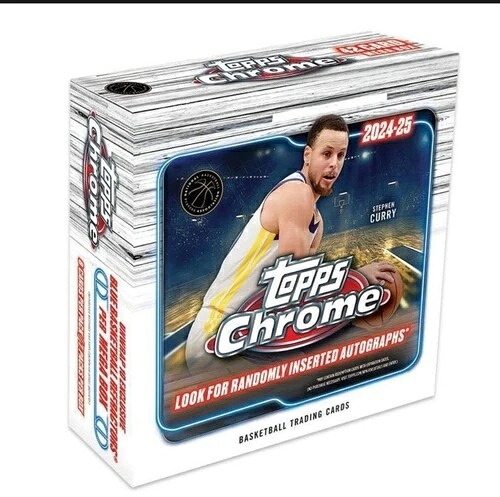 2024-25 Topps Chrome バスケットボール メガボックス｜トレーディングカード　ラフテル