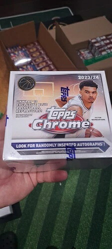 2023-24 Topps Chrome バスケットボール メガモンスターボックス 工場未開封 手渡し｜トレーディングカード　ラフテル