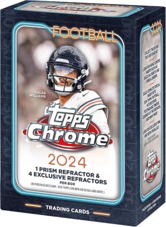2024年クロームフットボールカード 工場未開封 バリューボックス｜トレーディングカード　ラフテル