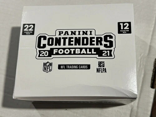 2021 パニーニ コンテンダーズ NFL ファットパック チェロ ファクトリーシールボックス 12パック 22カード｜トレーディングカード　ラフテル