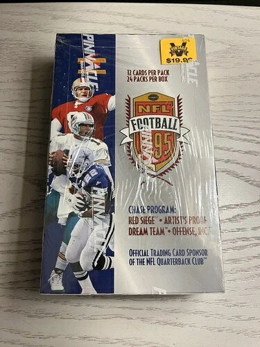 1995 スコア ピナクル フットボールカード ボックス。36パック 12枚/パック 工場未開封｜トレーディングカード　ラフテル