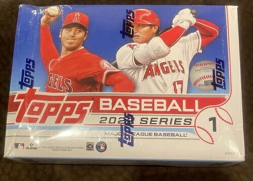 2022 Topps シリーズ 1 工場未開封メガボックス (16 パック - 256 枚のカード) - Shohei｜トレーディングカード　ラフテル