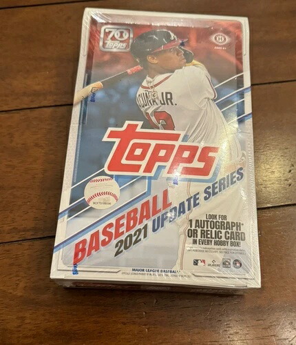 2021 Topps アップデートシリーズ ベースボールホビーボックス - 24パック 工場未開封｜トレーディングカード　ラフテル 47,520円
